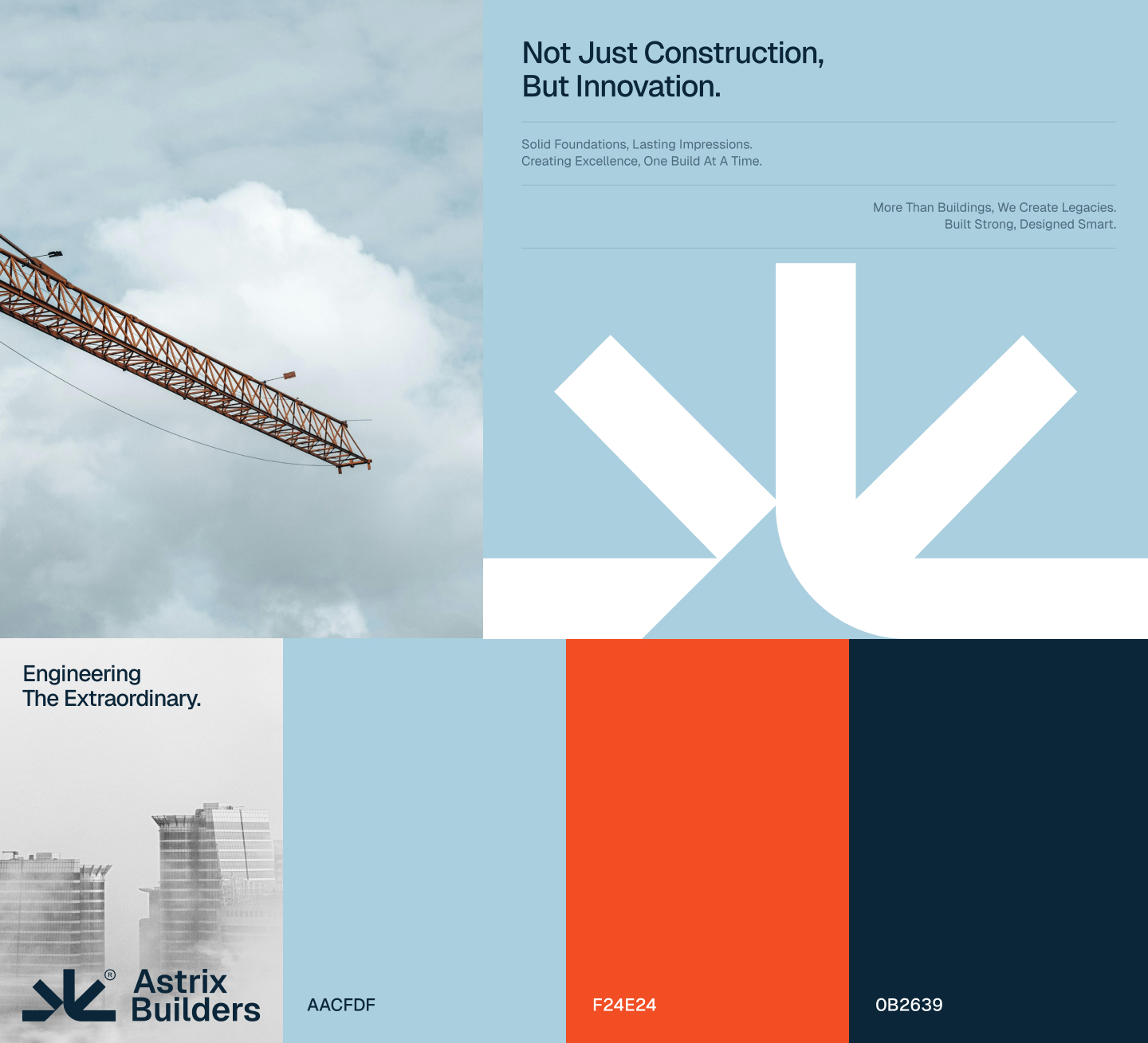 Astrix Builders brand foundations