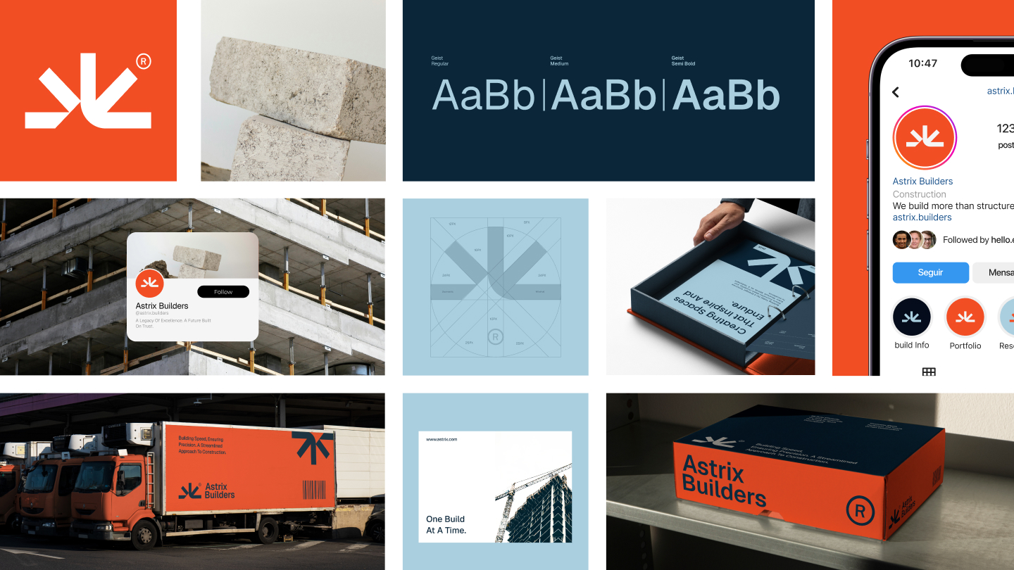 Astrix Builders identity overview