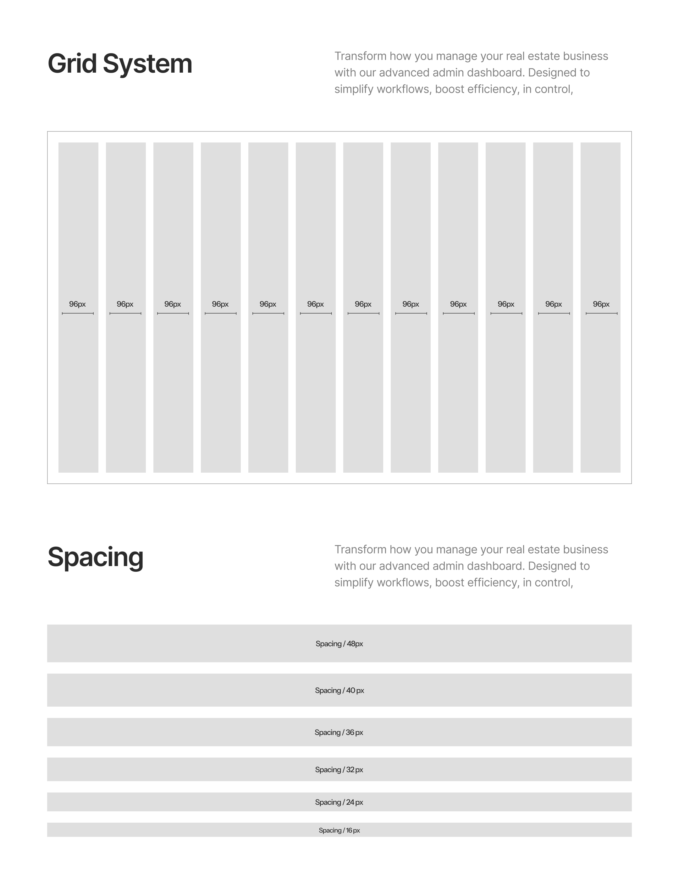 Crimino product grid and spacing system