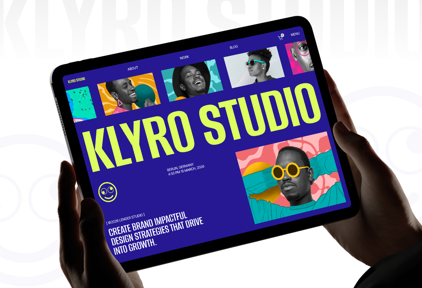 Klyro Studio creative agency Webflow website