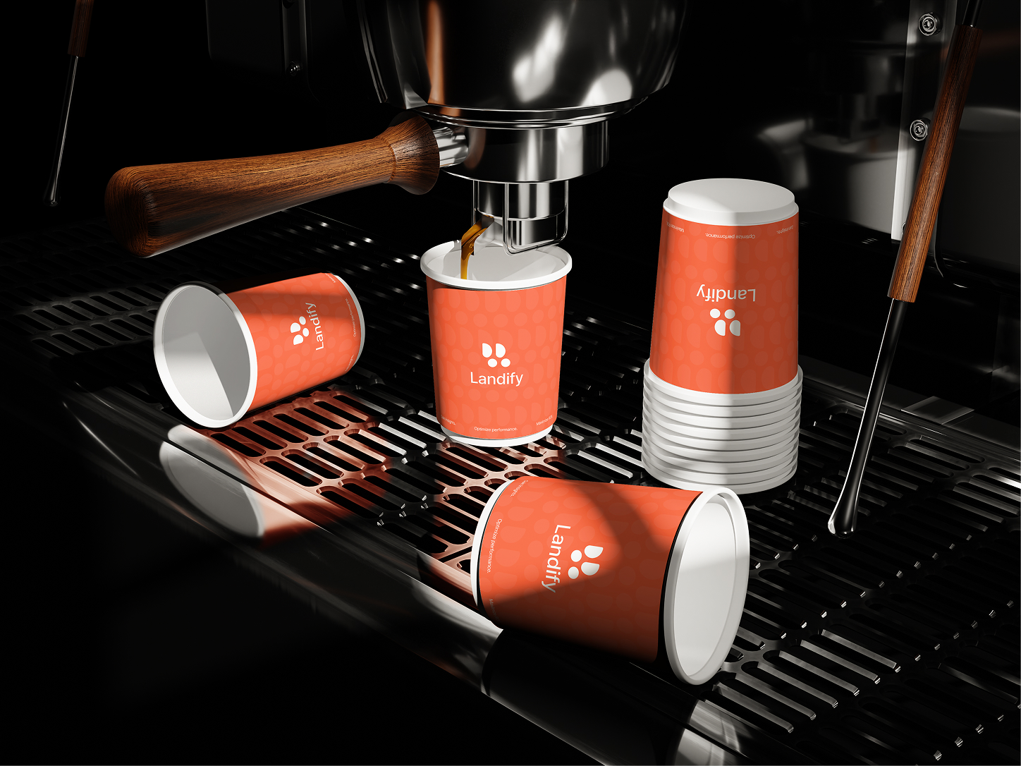 Landify branded merchandise