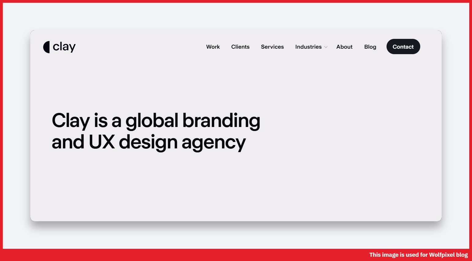 Clay premium website redesign case study