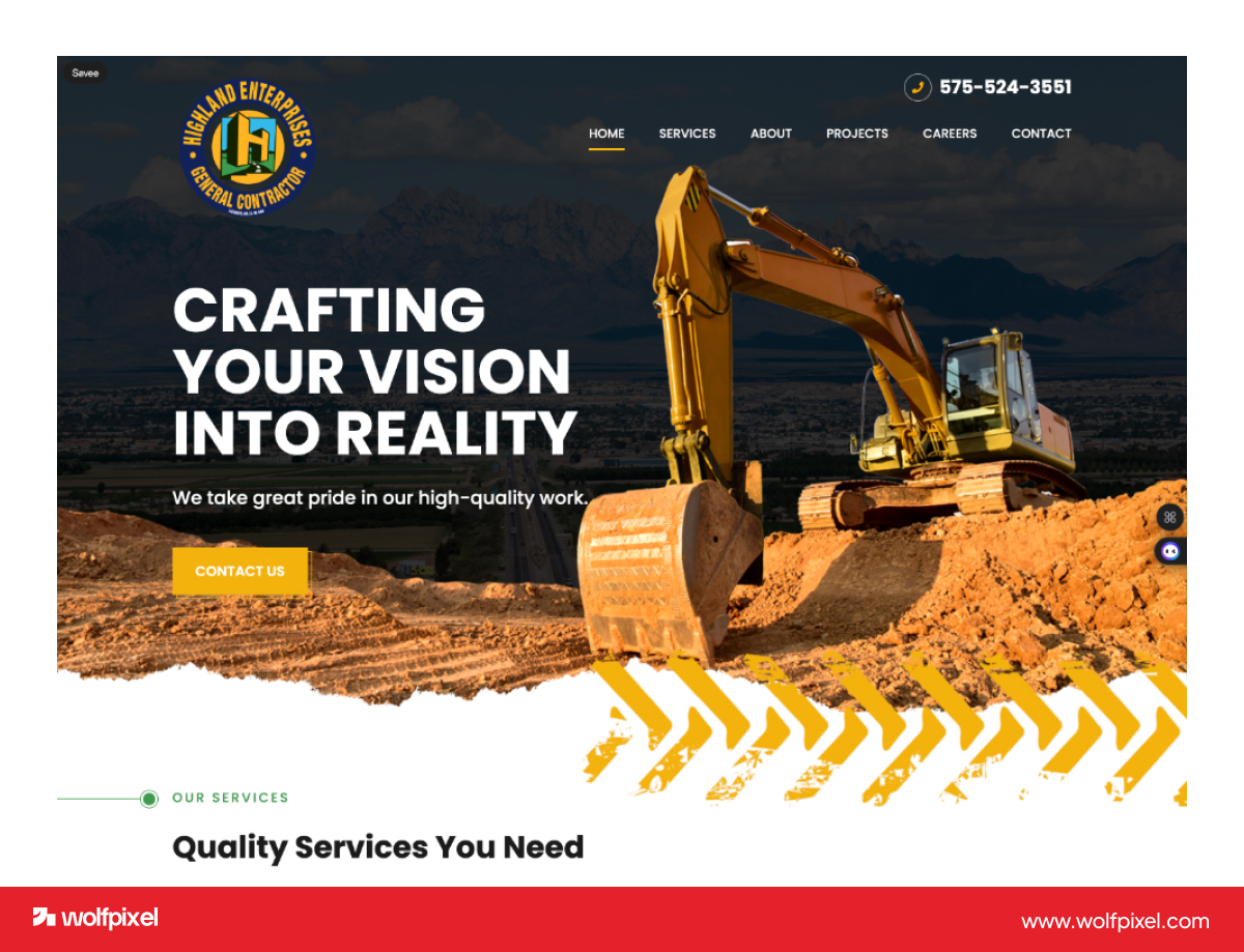 Highland Solutions Chicago enterprise UI design