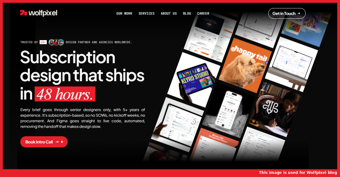 Wolfpixel the best B2B SaaS website design case study