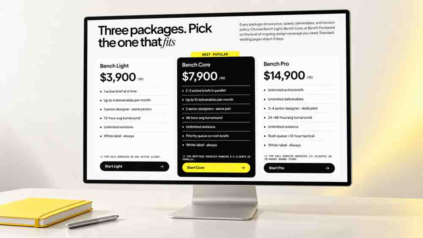 Mockup Wolfpixel Bench Pricing Desktop