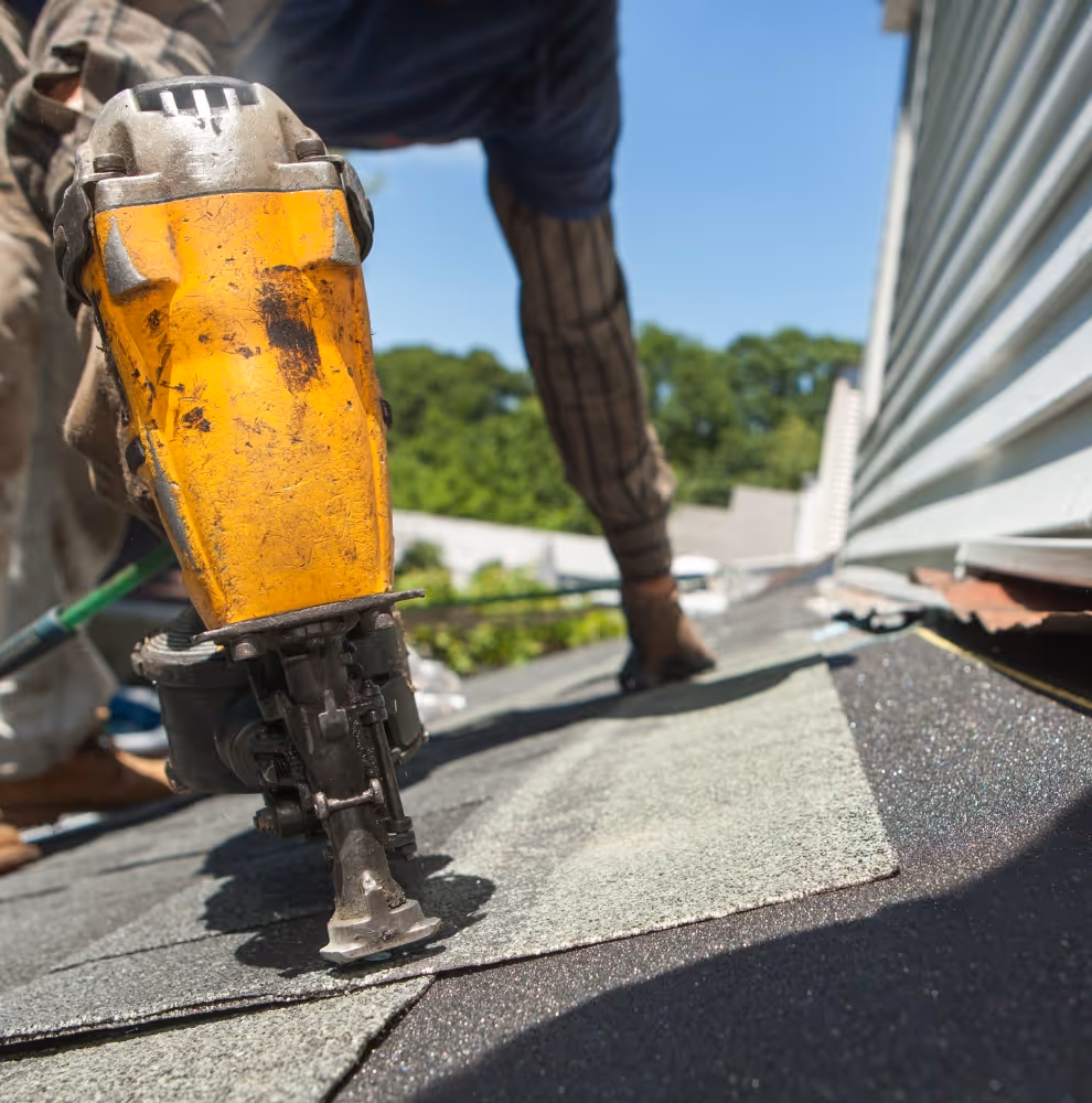Shingles roof shingle gun