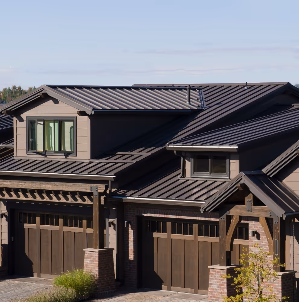 Metal roof