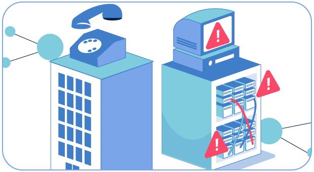 Bordered design for telecom legacy systems.