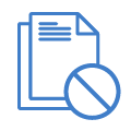 Icon for no duplicate files
