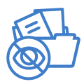 Icon for unauthorized access to sensitive files
