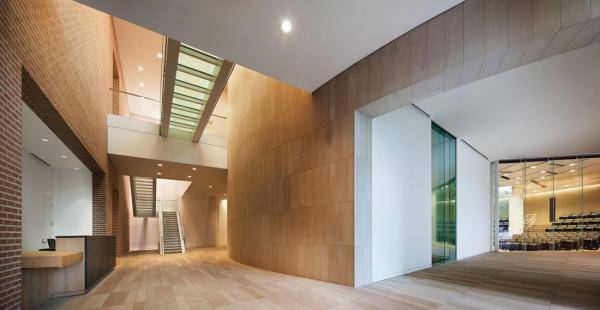 Walkable fire-rated skylight/floor by Greenlite Glass at RICE UNIVERSITY, HOUSTON, TX.