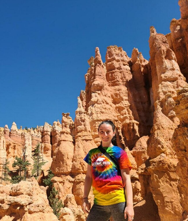 Caitlyn at a National Park