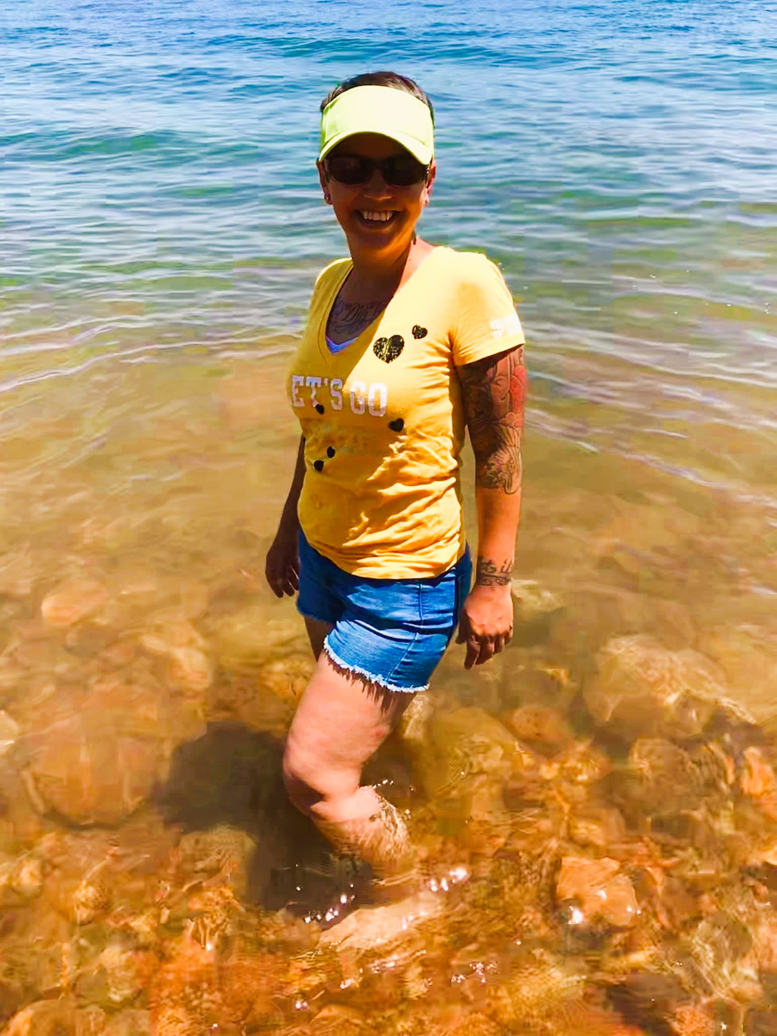 Nanda at a National Park