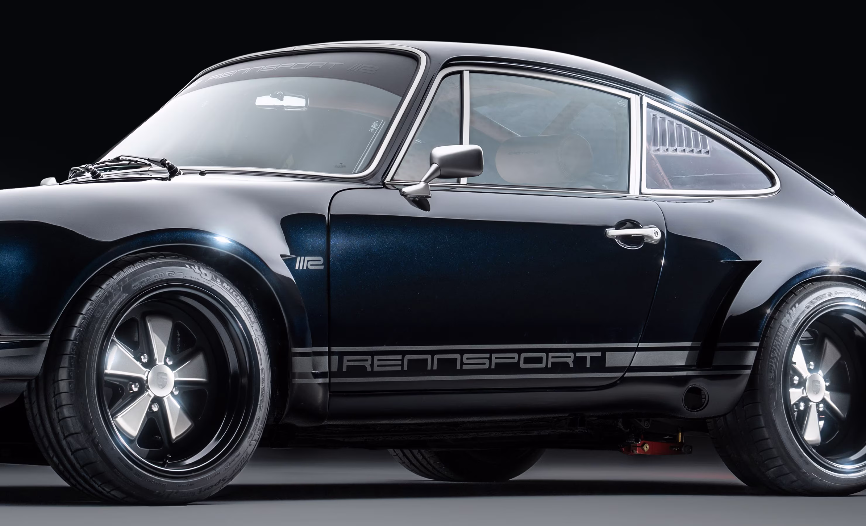 Closeup of Porsche 911