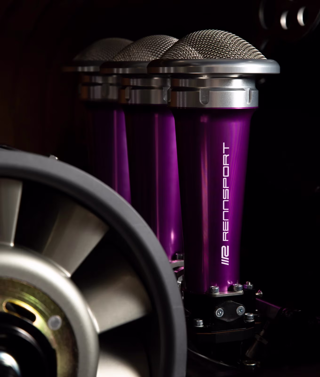 Porsche engine closeup