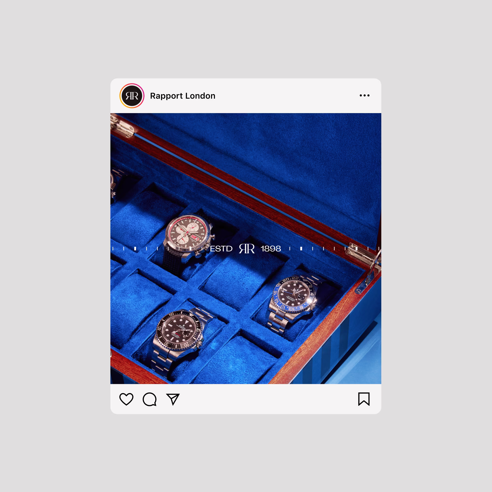 Instagram post example