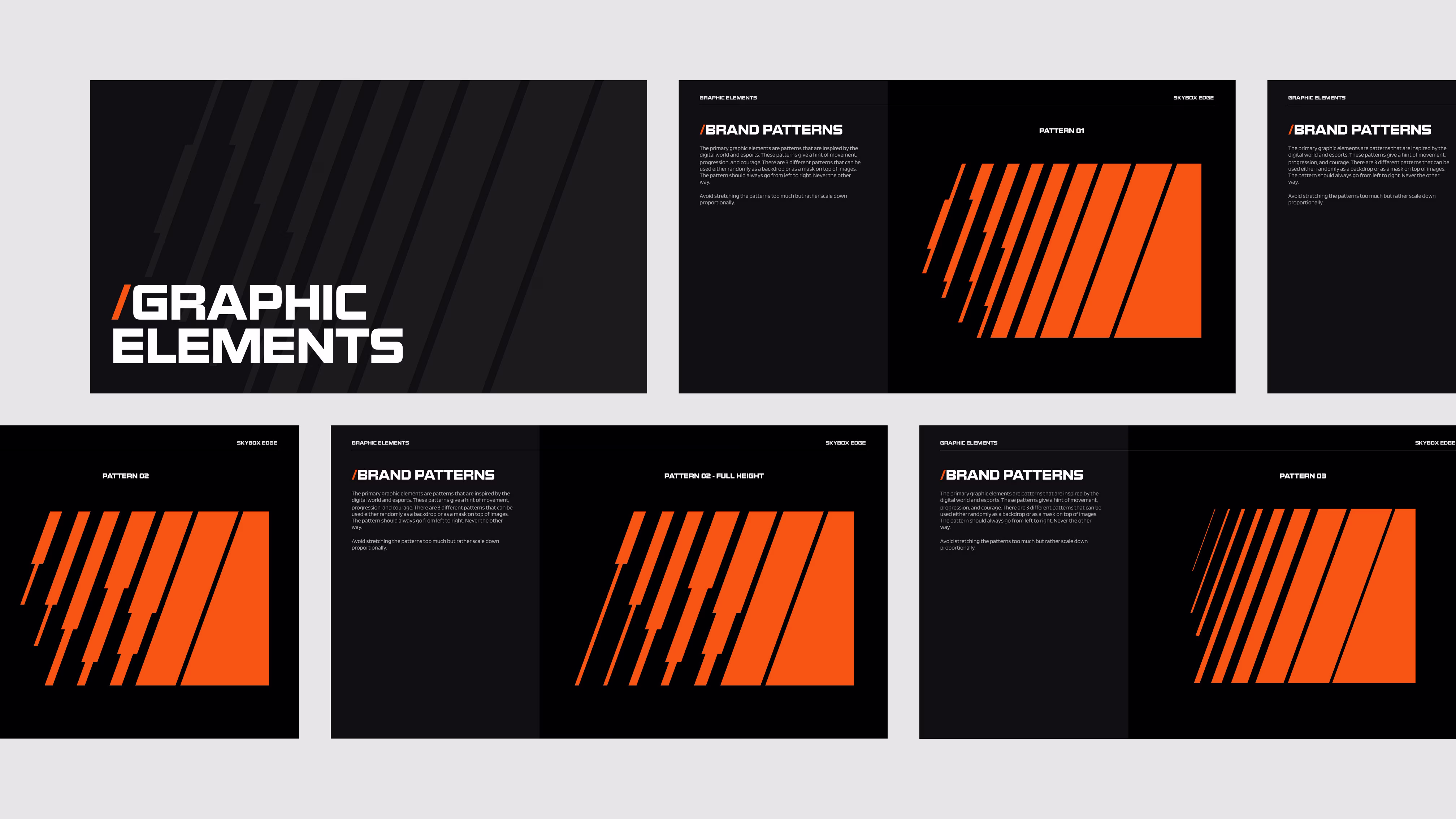 Brand guidelines slides