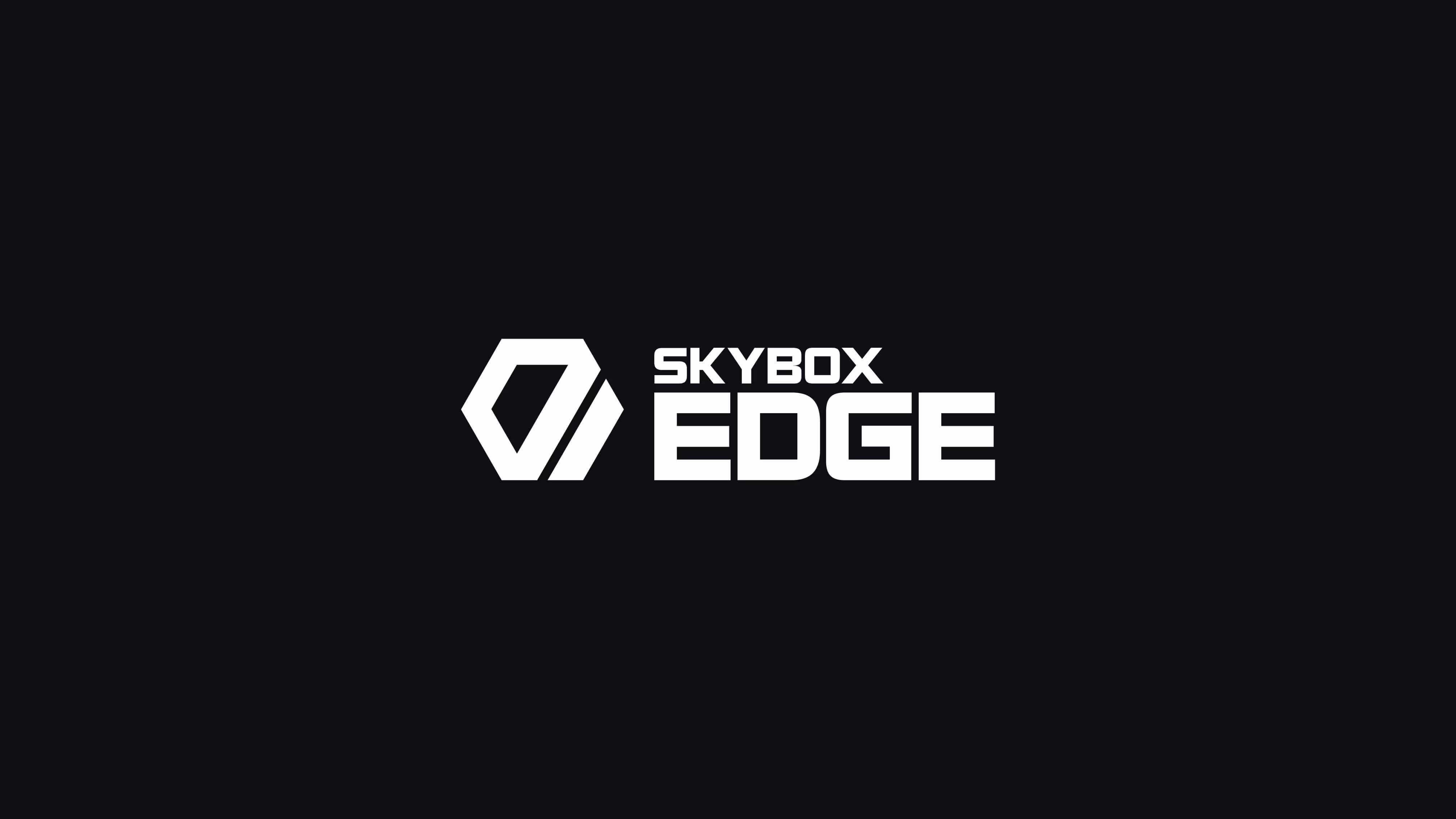 Skybox Edge logo on dark