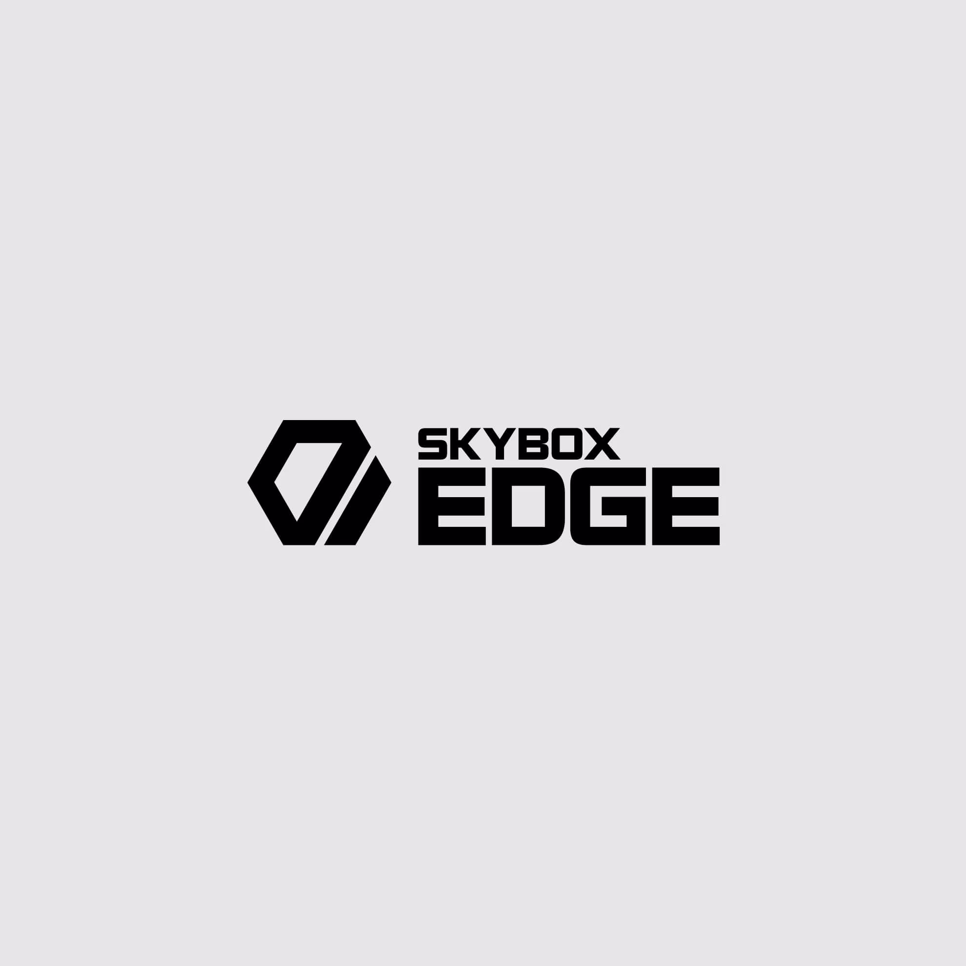 Skybox Edge logo on light