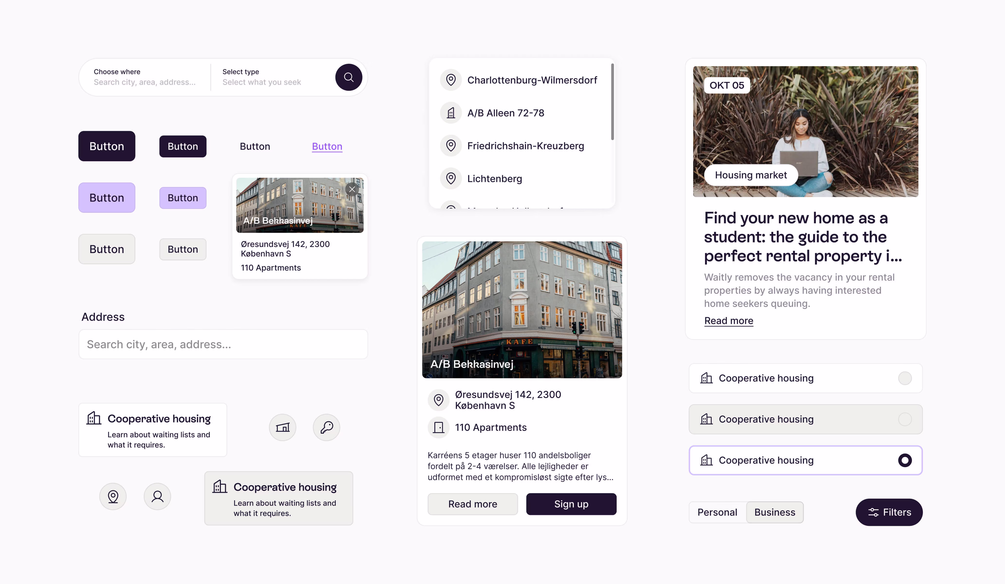 Design system components