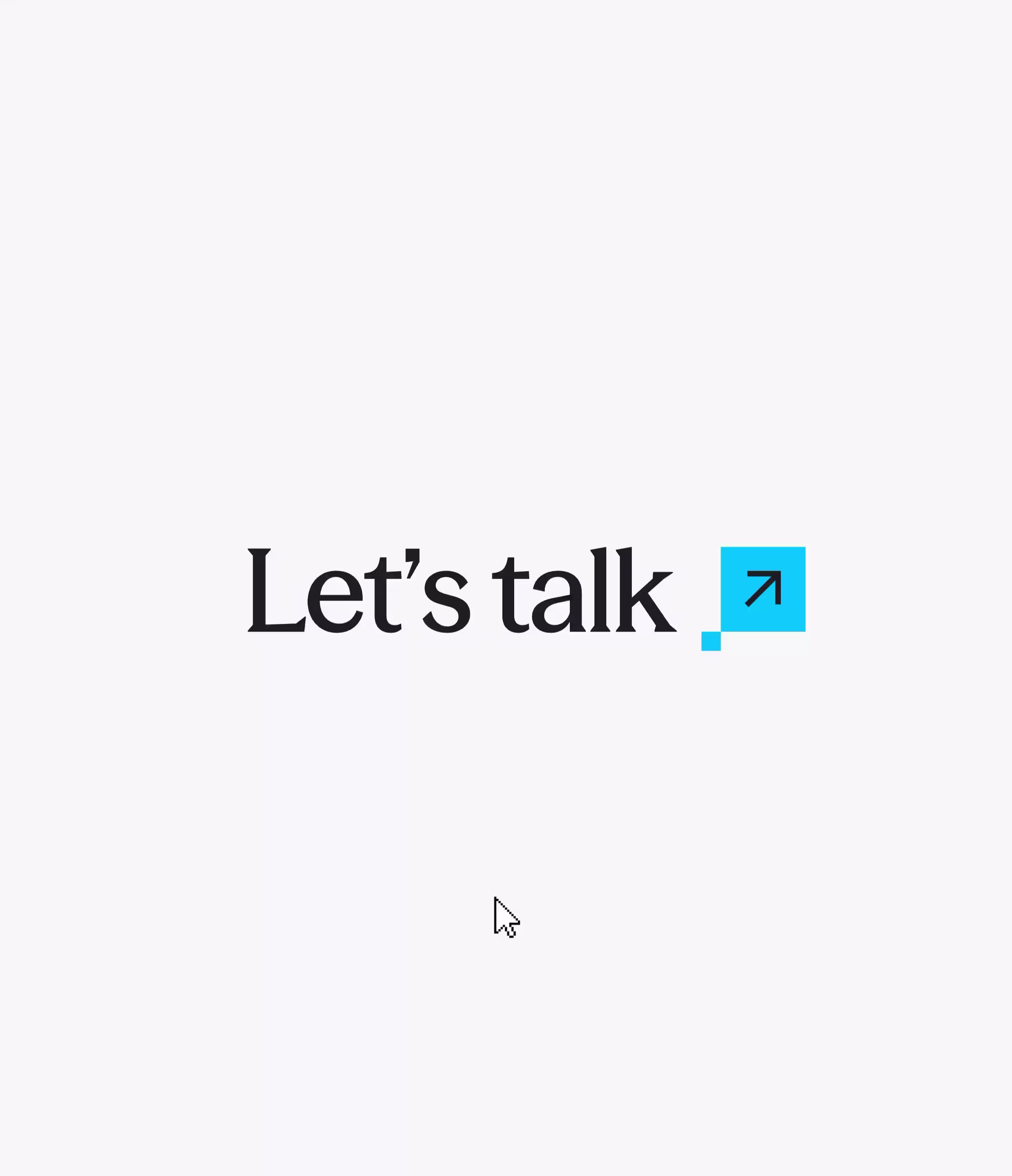 Link button micro interaction