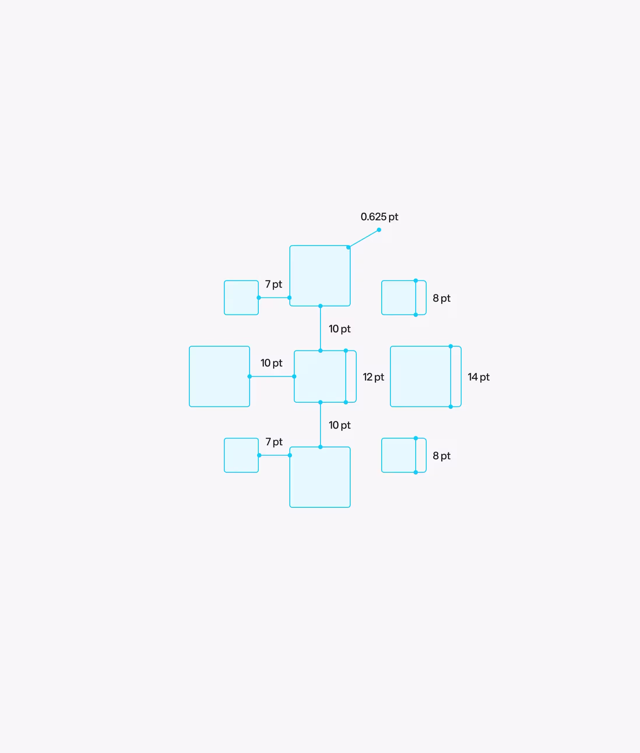 Logo construction animation