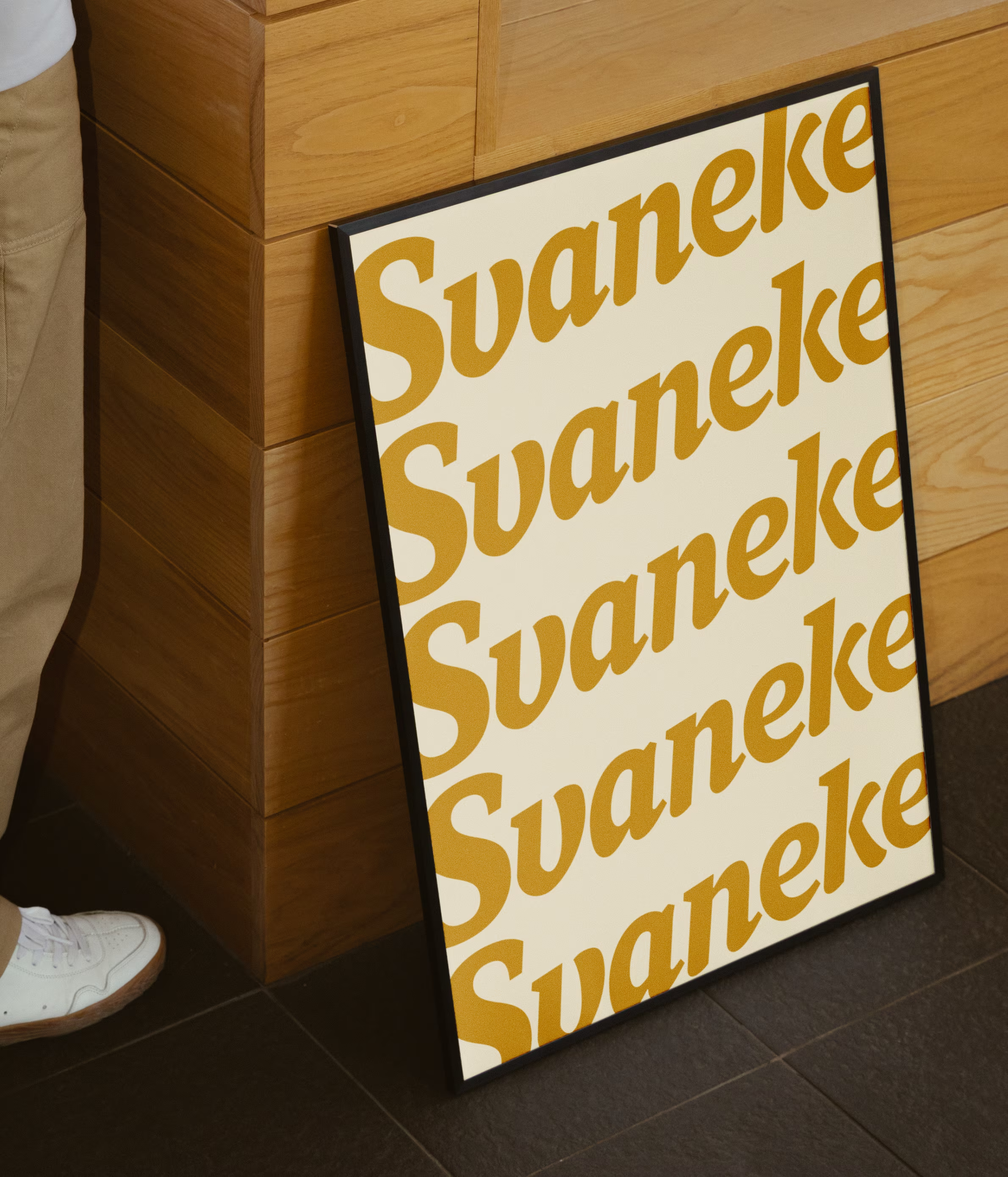 Svaneke logo poster