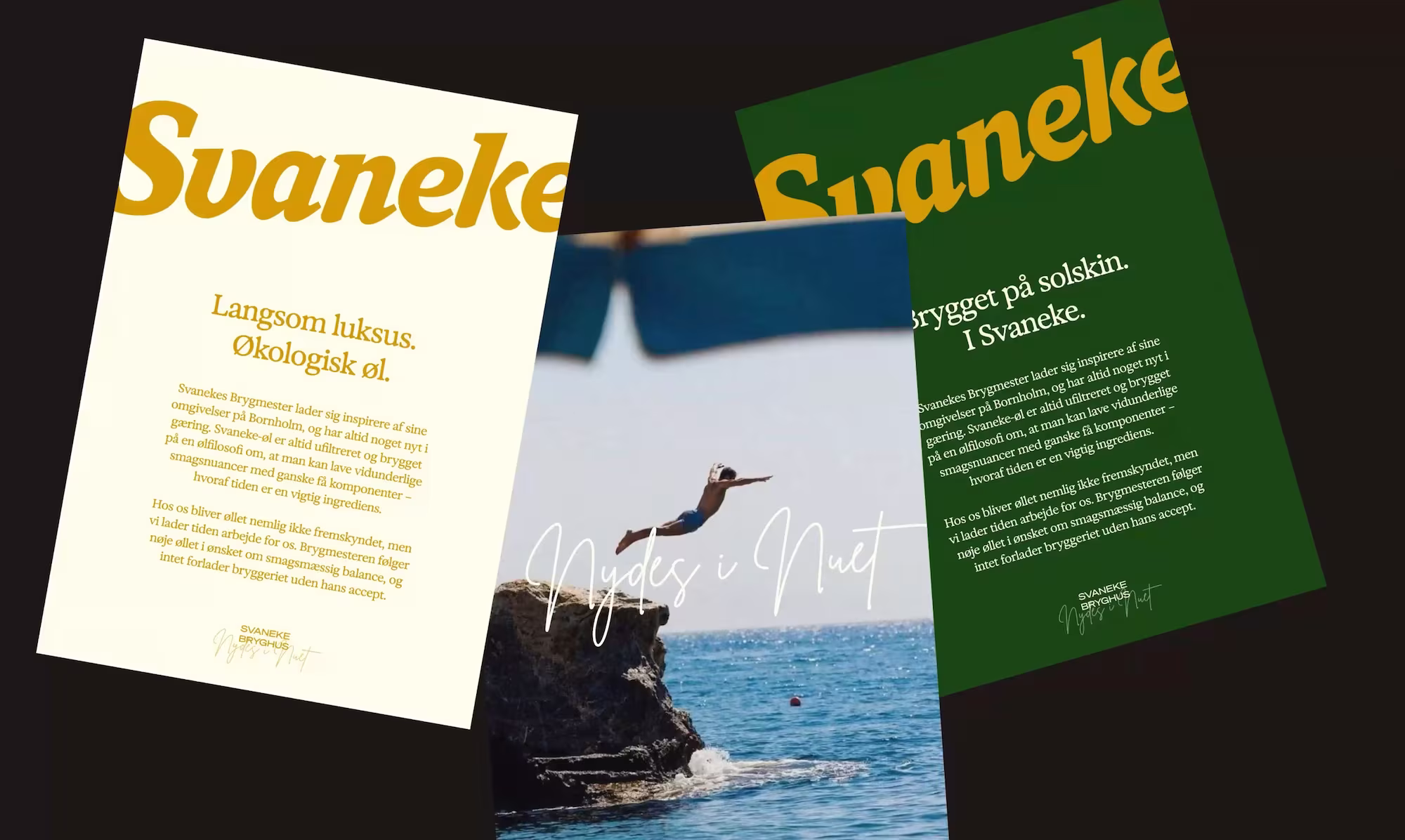Svaneke brand posters