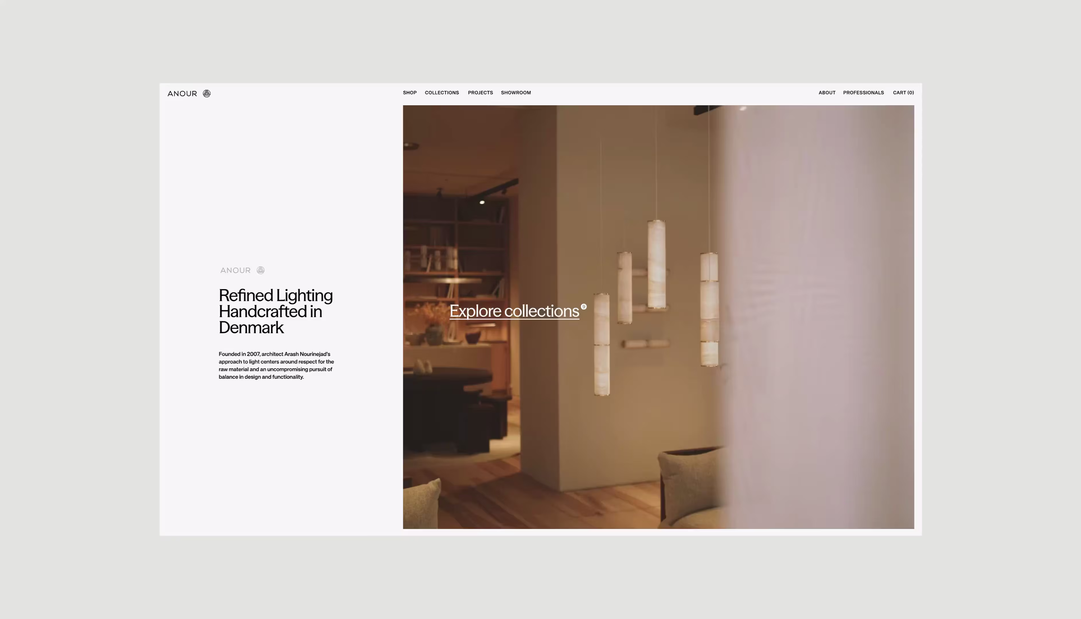 Home page