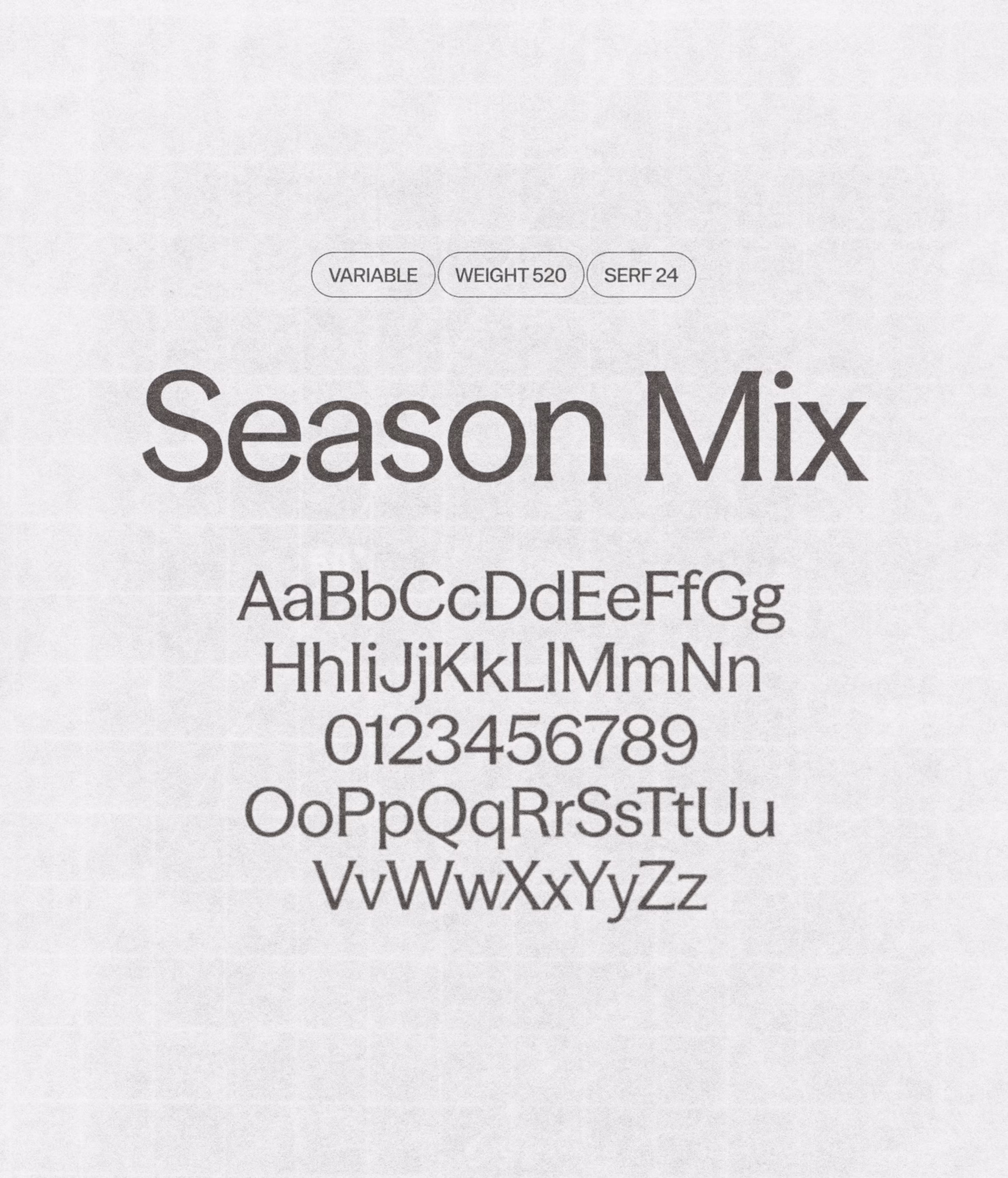 Typefaces