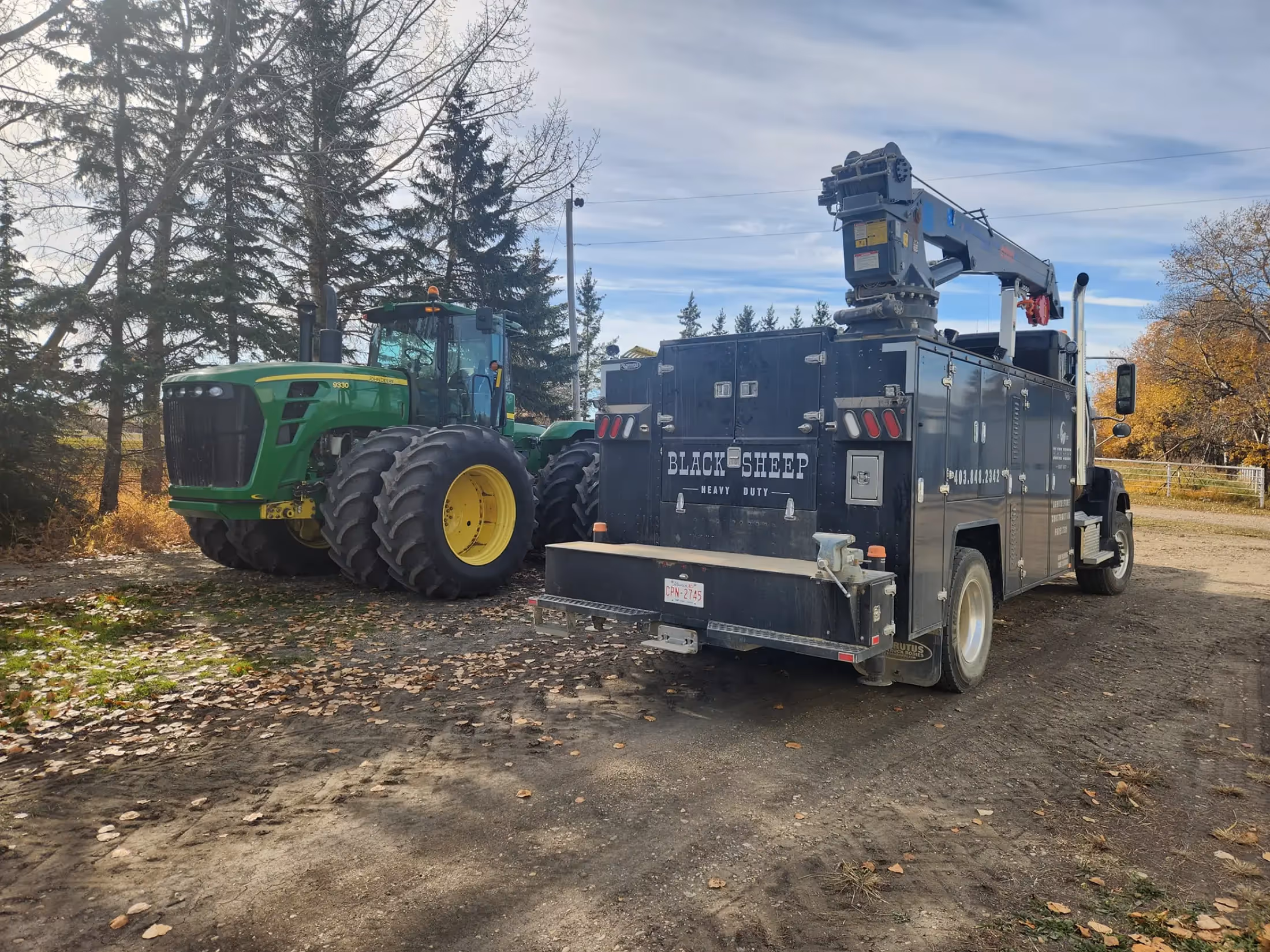 Equipment transmission repair services