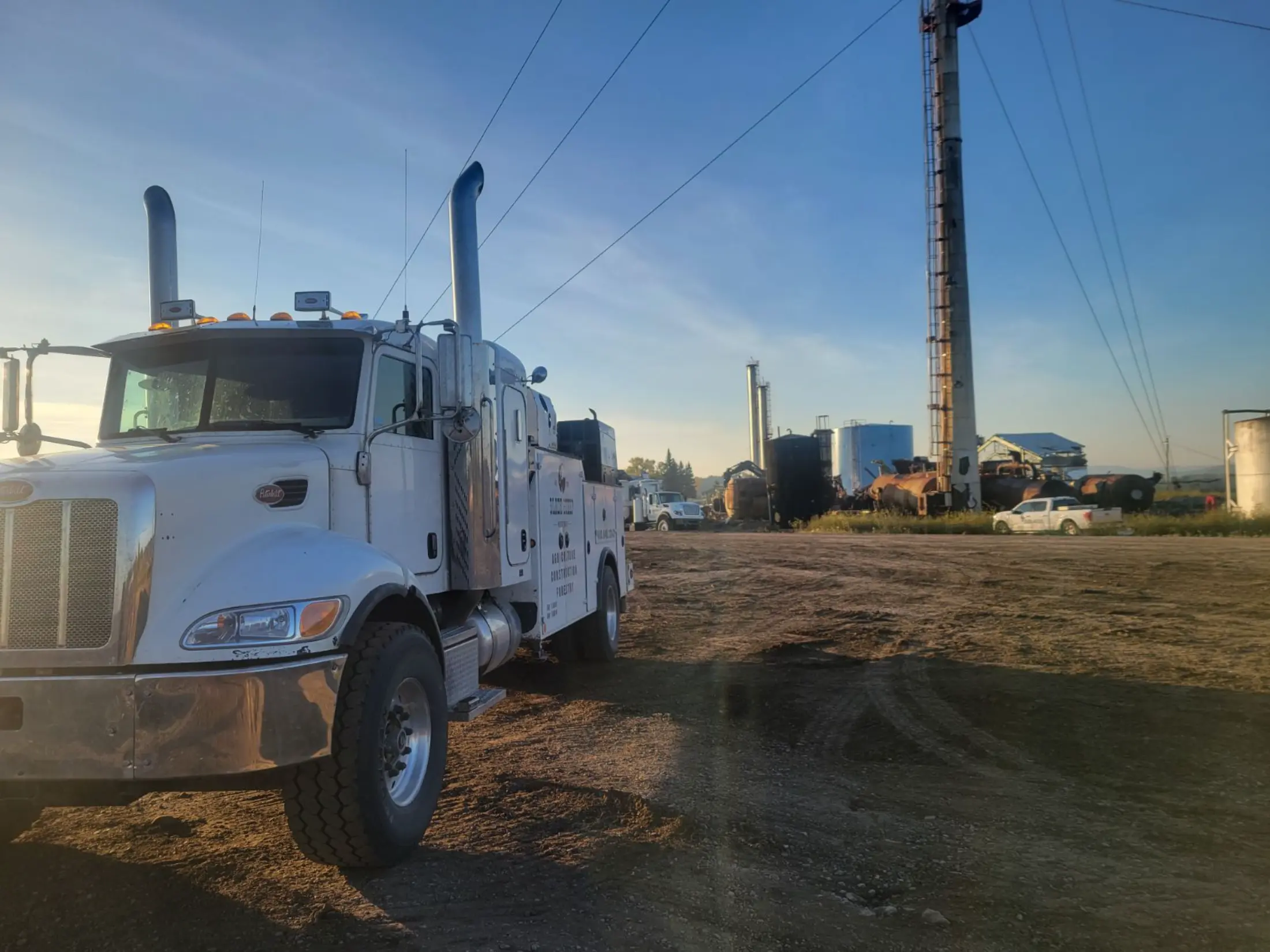 Heavy equipment winterization