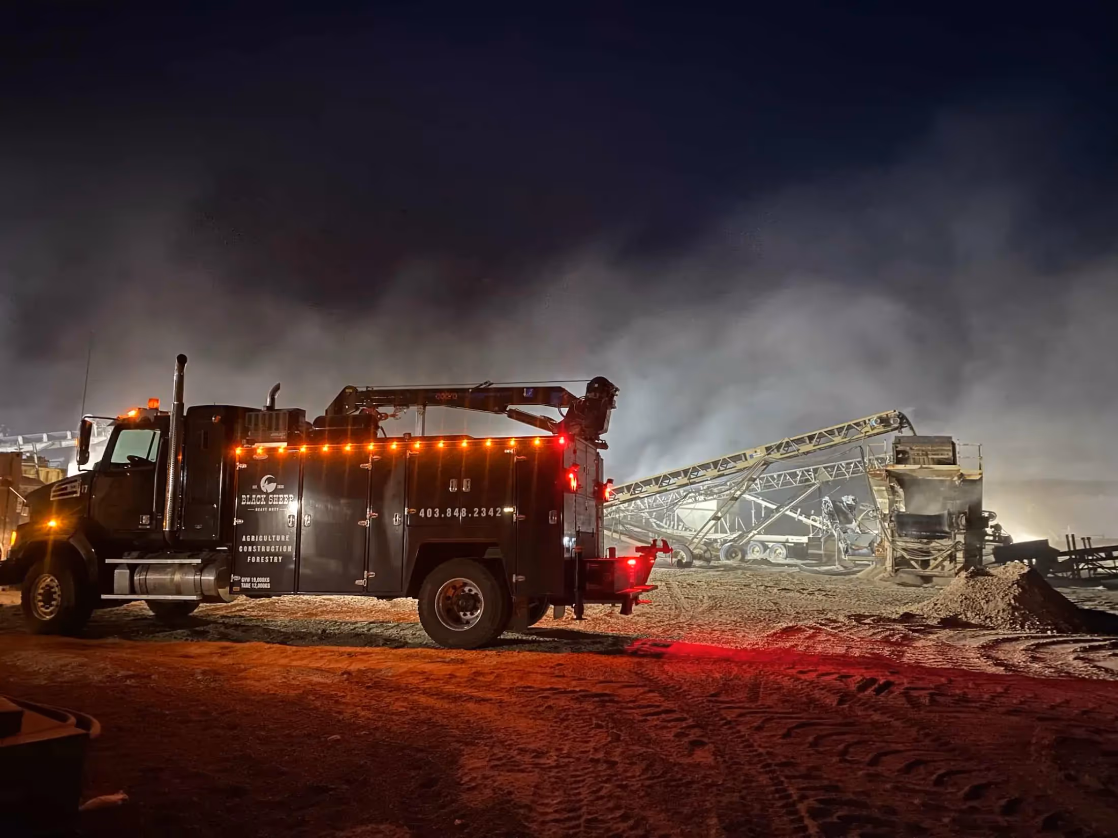 Construction equipment repair services