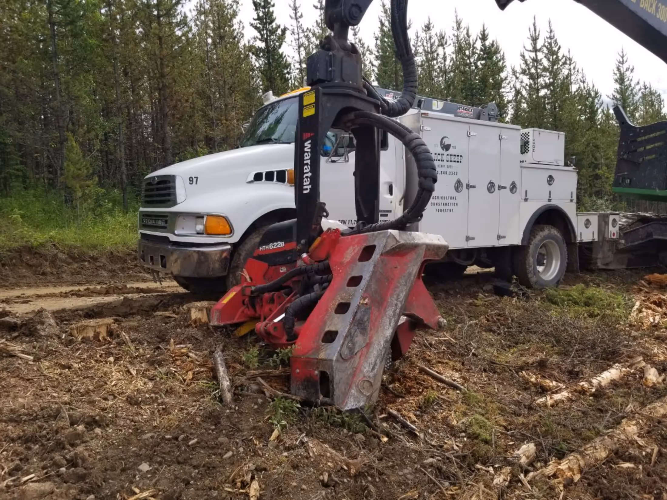 Forestry equipment repair services
