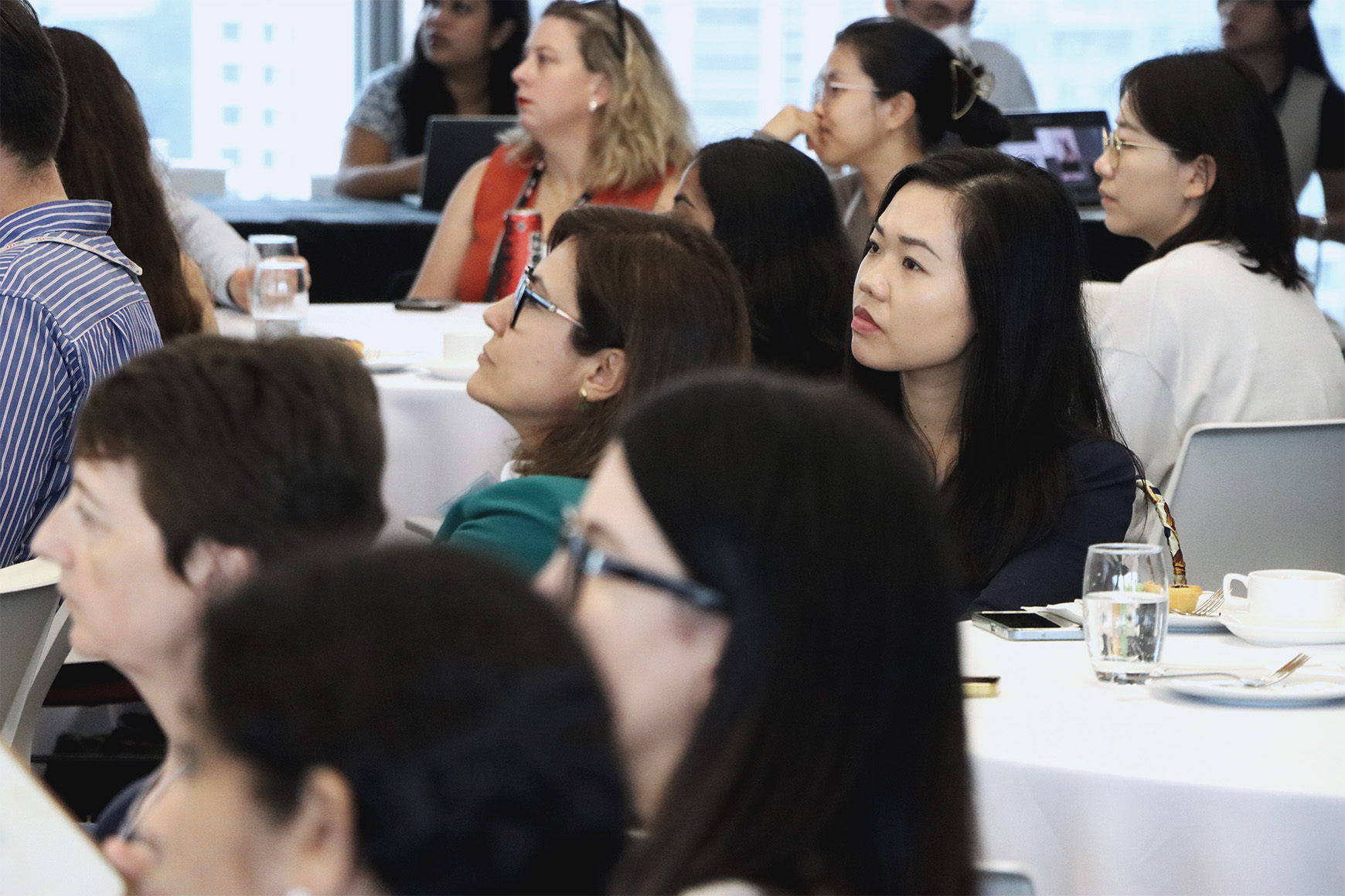 Audience engagement during the Social Mobility campaign event.