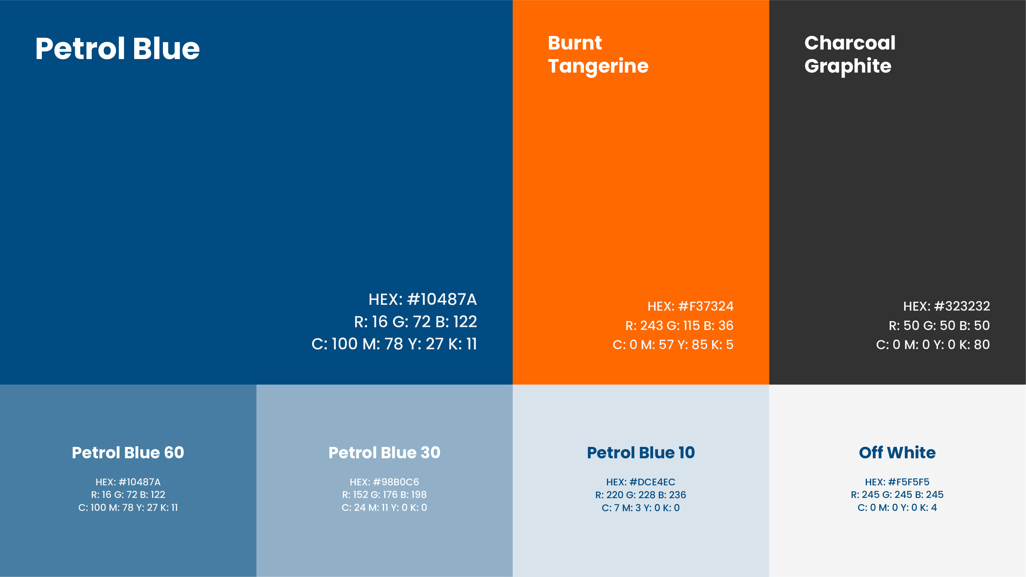 Community Business' rebranding colour gudiees