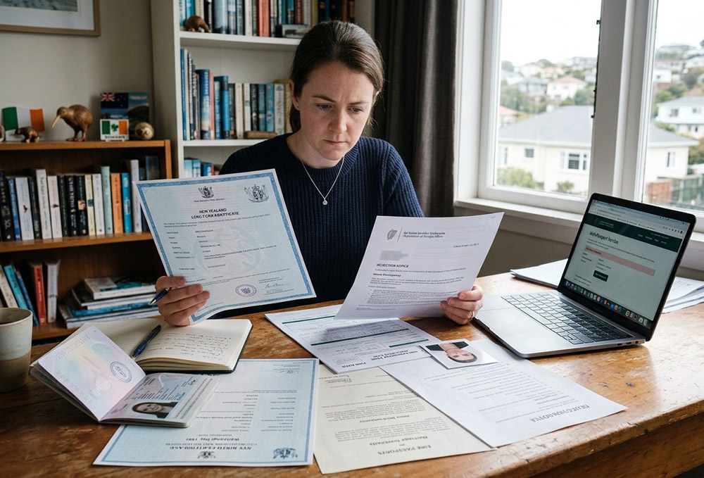 Irish Passport Applications from New Zealand