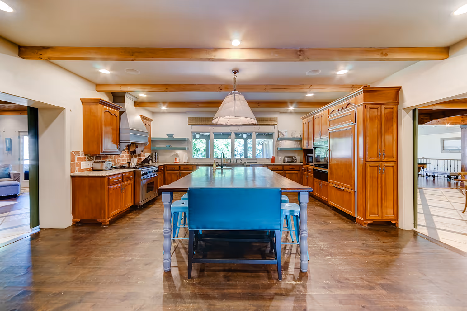 Photo of main house kitchen on property at Ark on Lake Lanier