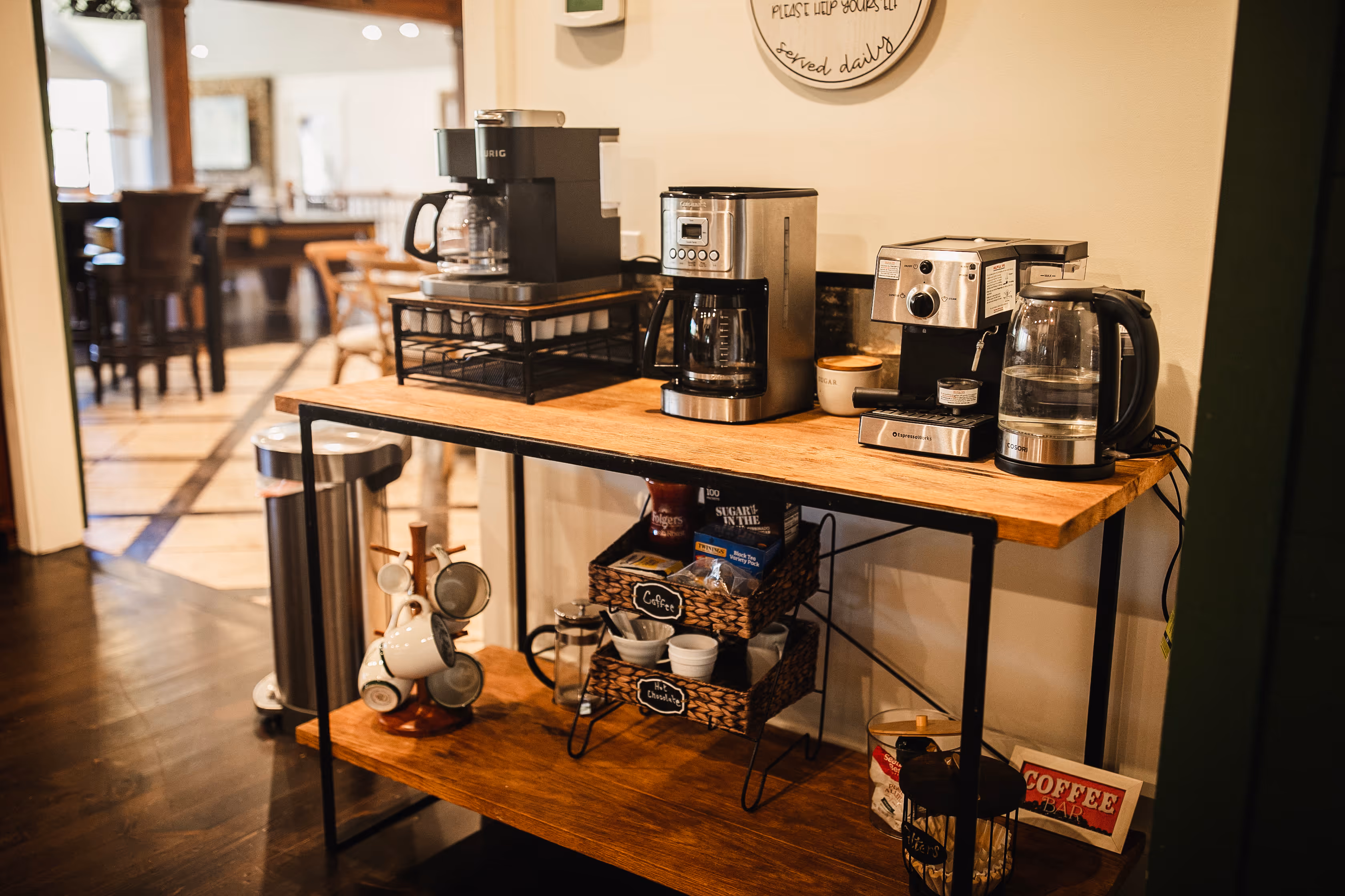 coffee bar Ark on Lake Lanier