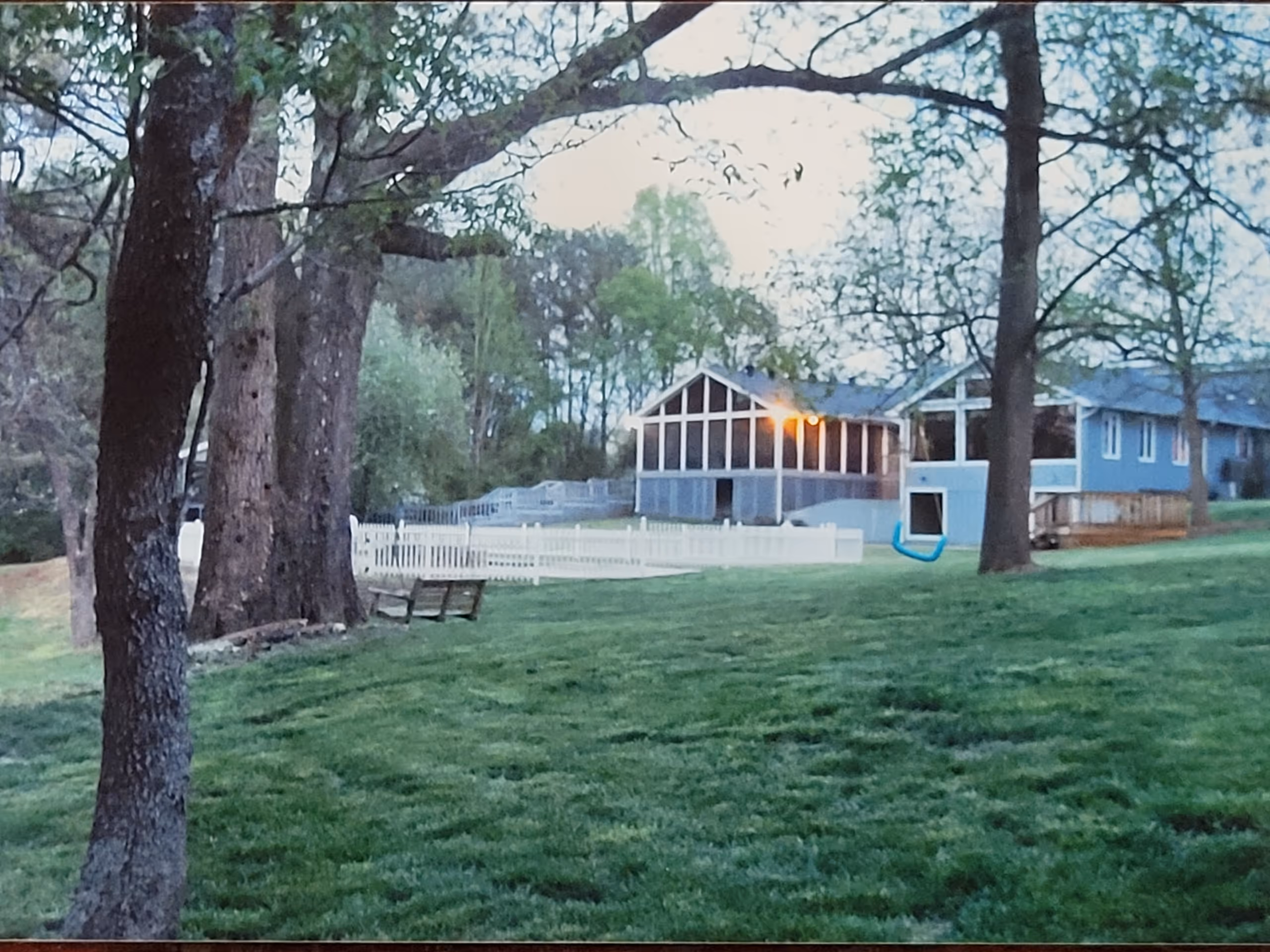 old back yard ark on lake lanier