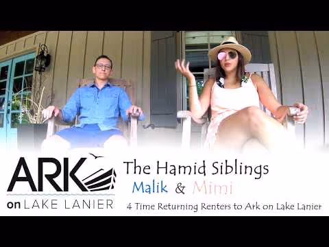 hamid siblings featuring Ark on Lake Lanier