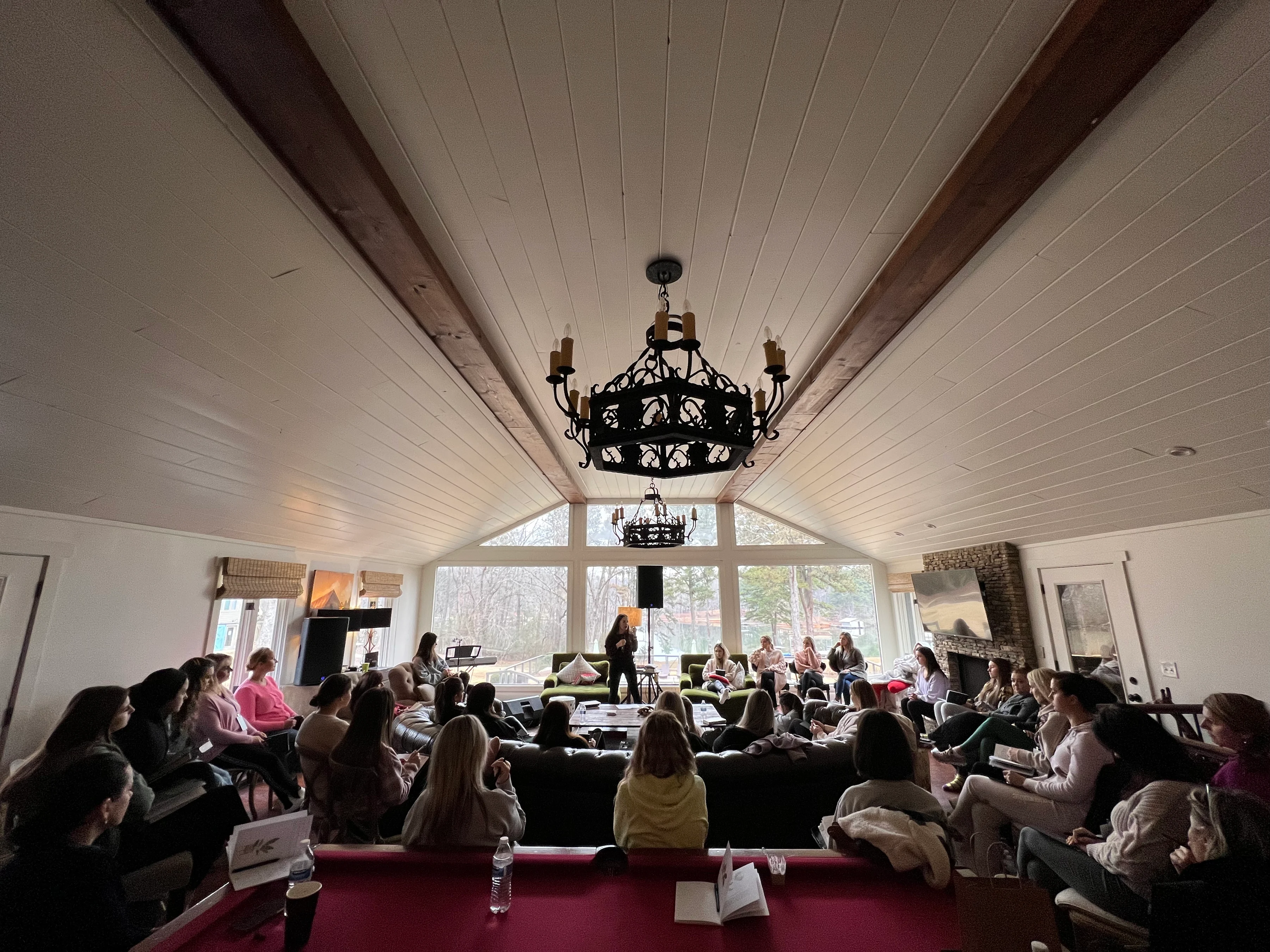 women's retreat venue ark on lake lanier