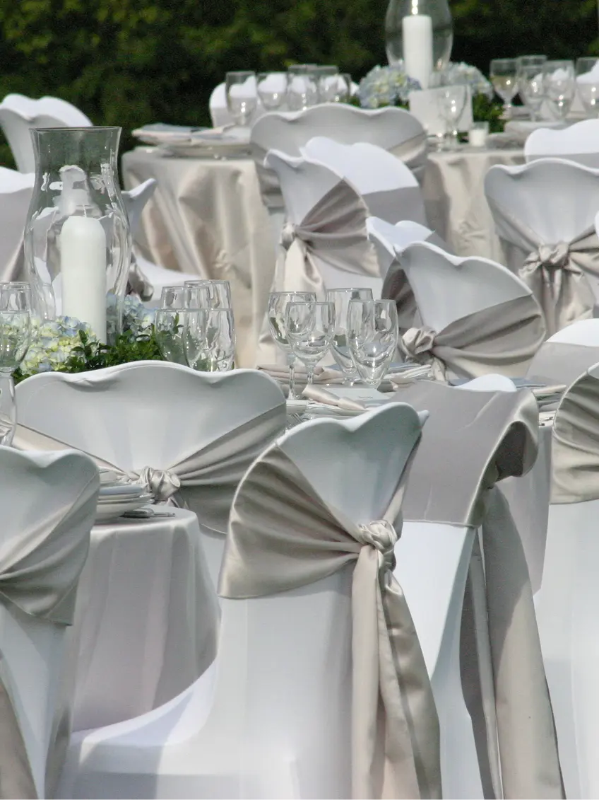 Table Setting for Portland Spirit Event, Oregon