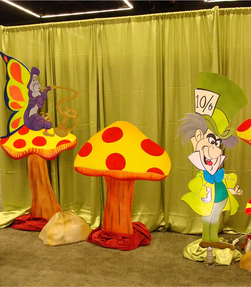Alice in Wonderland Custom Decor