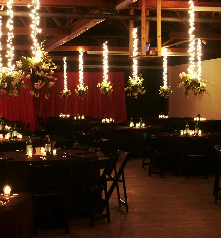 Hanging Centerpieces for Bar Mitzvah