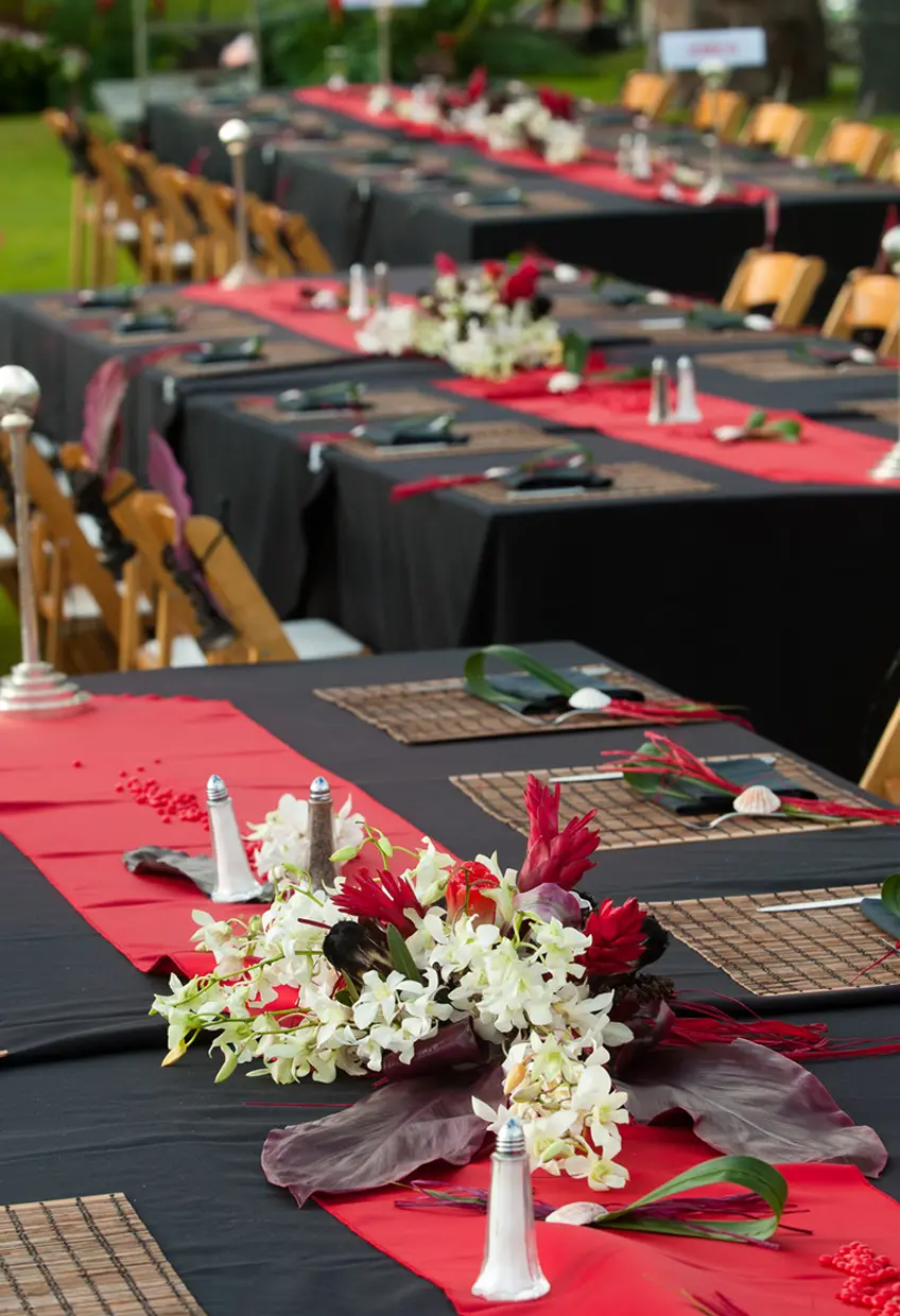 Florals for Outdoor Event, Hawaii