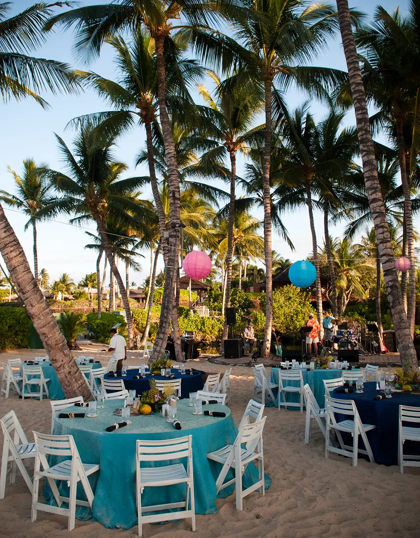 Reception Dinner, Big Island Hawaii