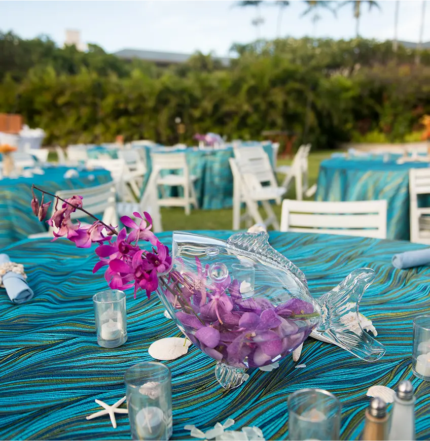 Florals for Outdoor Event, Hawaii