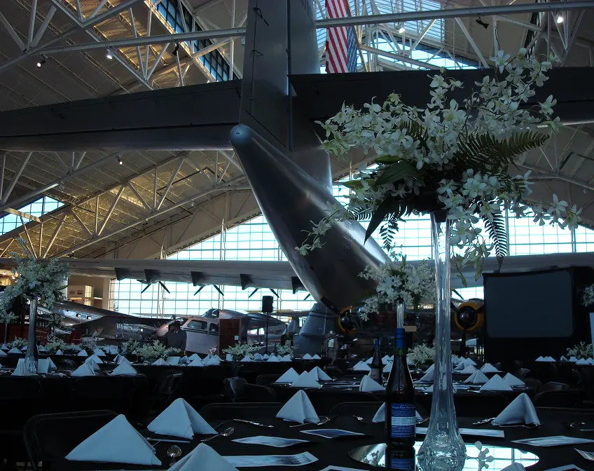 Fundraiser Dinner at Evergreen Aviation Museum