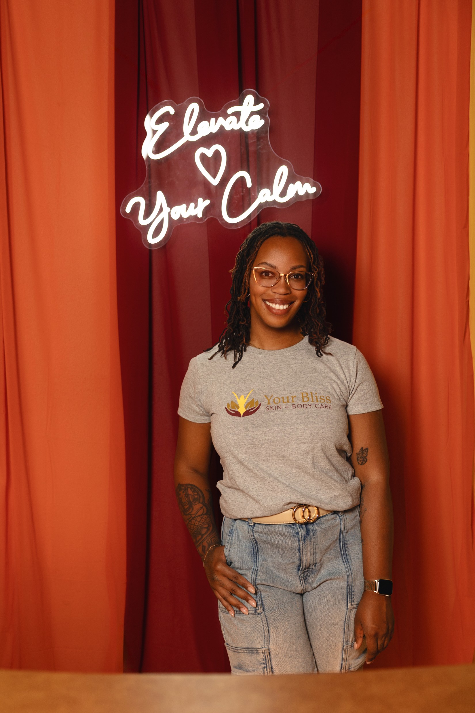 Giseleine Chain Dogon, owner and licensed esthetician at Your Bliss Skin & Body Care